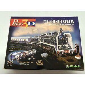 Wrebbit Puzz 3D Puzzle THE L'ORIENT-EXPRESS Train 769 Pieces Complete!  *MINT*